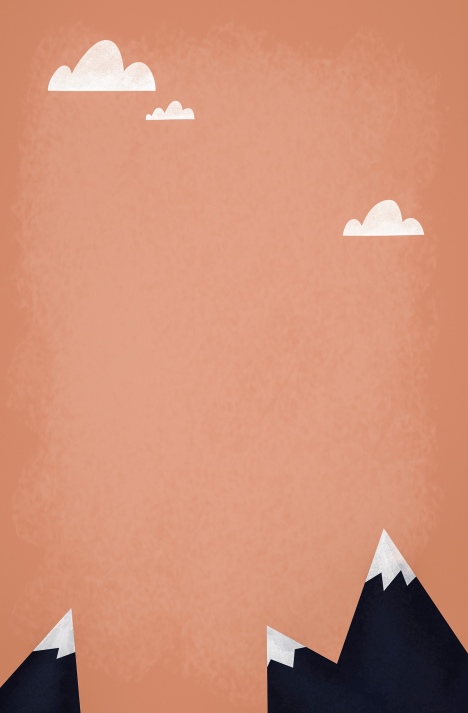 simple / mountains Illustration by: Sarah Goodreau